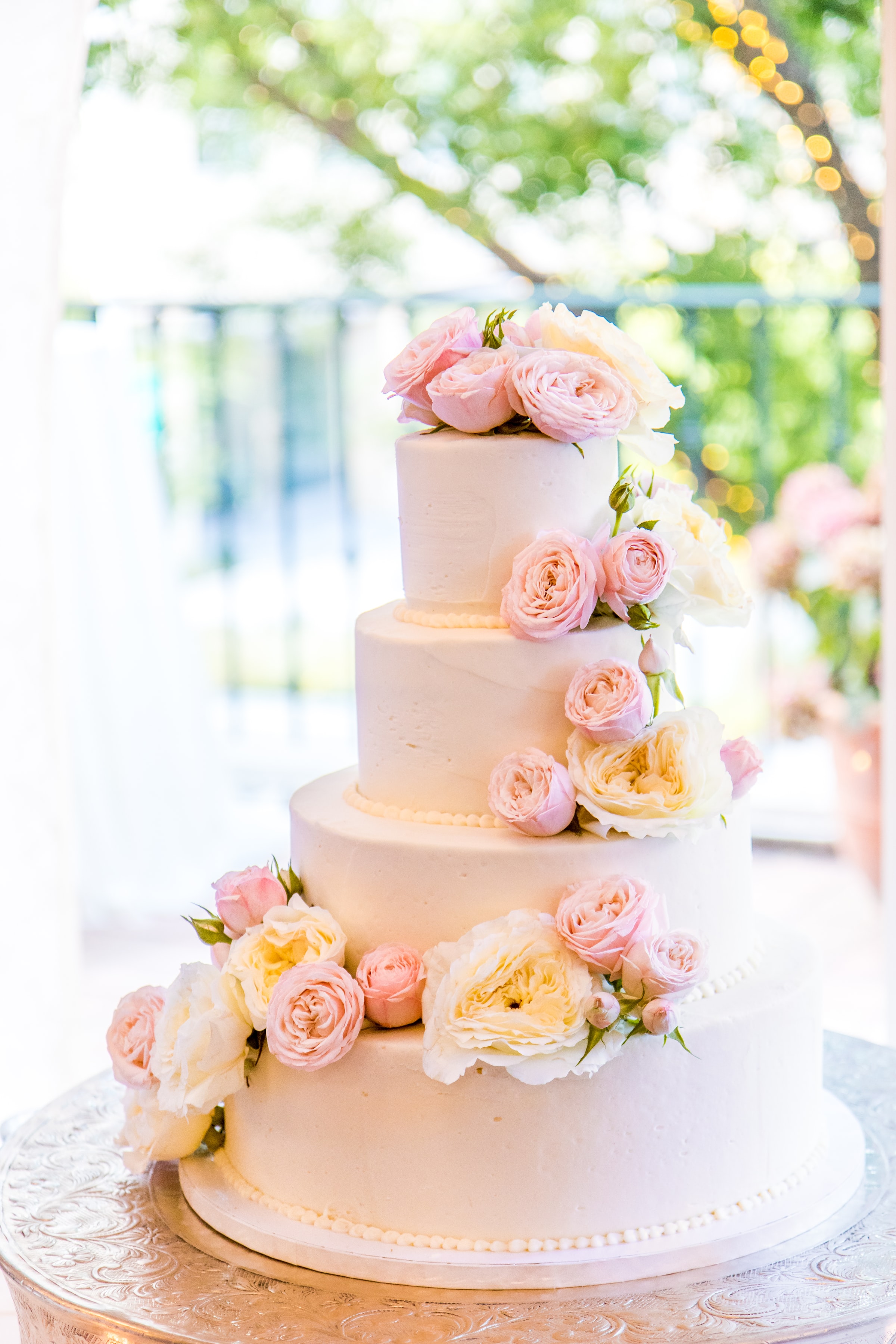 bride with bouquet