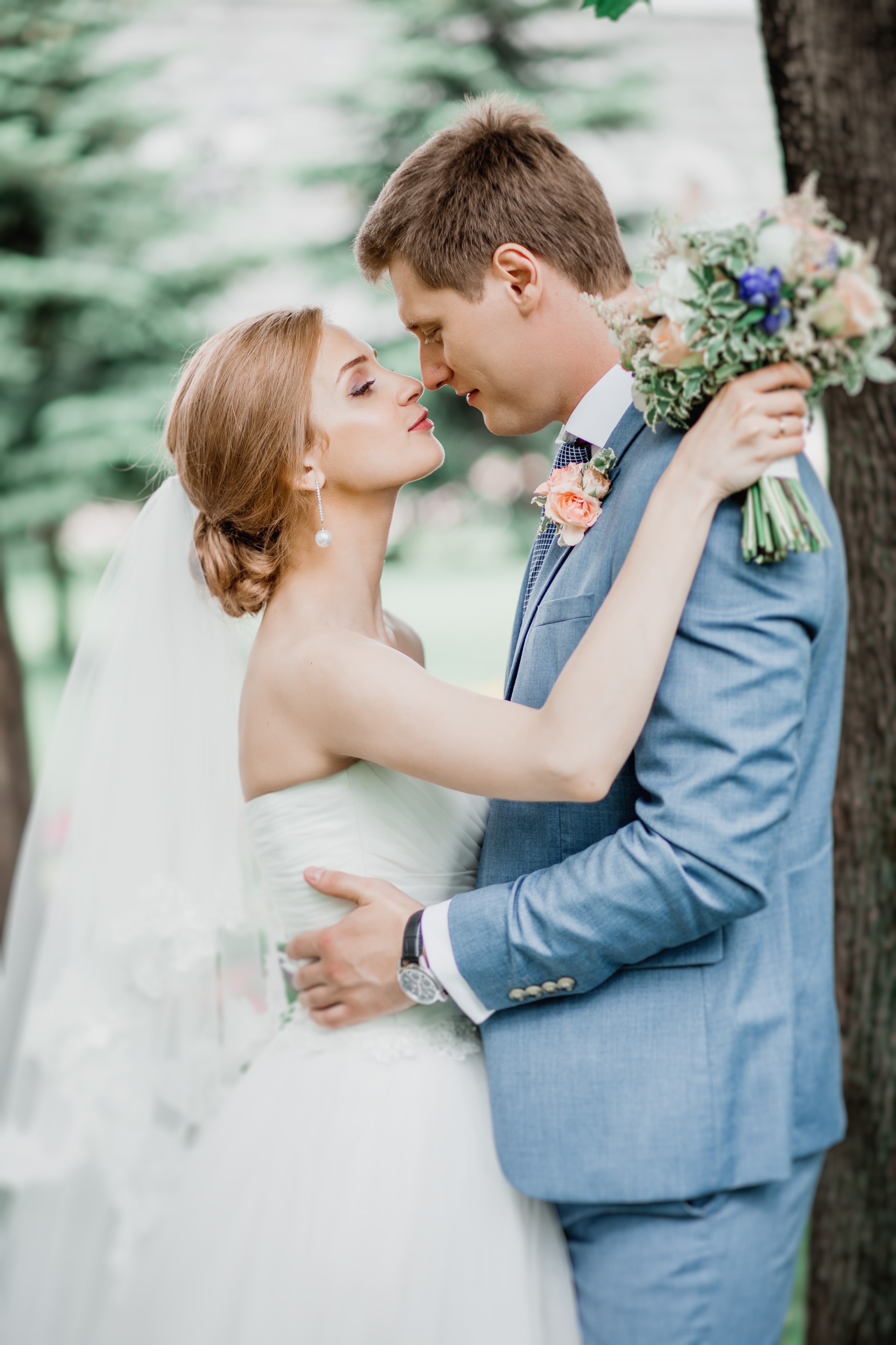 bride and groom